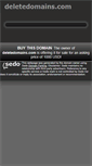 Mobile Screenshot of deletedomains.com